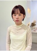 お洒落ミニボブ