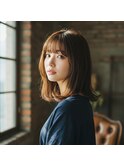 20代30代40代★大人可愛いモテ髪耳掛けヘア外ハネボブ　越谷