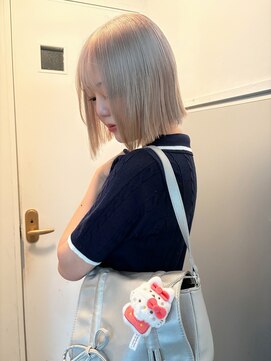 カシェル(cashel) ミルクティーベージュ / ブリーチ1.5回