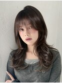 チャコールグレー/ココアブラウン/バタフライレイヤー/立川