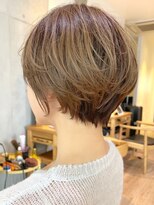 セイドット オモテサンドウ(Say. omotesando) 白髪染めウルフくびれショートくびれボブ韓国くびれボブ