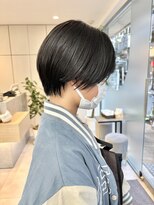 シエル バイ ケンジ 登戸 生田(CIEL by KENJE)&nbsp;丸みショート/ショートヘア/前髪あり/10代20代