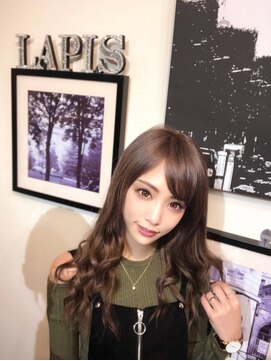 ラピス 新宿(Lapis) 【Lapis新宿】アッシュベージュ☆エクステロング