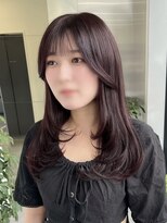 ゴウトゥデイシェアサロン 町田店(GO TODAY SHAiRE SALON)&nbsp;レッドブラウン×レイヤーカット【町田】