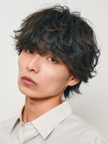 フィフス 原宿(fifth)&nbsp;原宿シャドウパーマルーズパーマメンズカットラウンドマッシュ