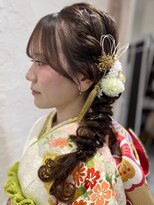 ミリ(Mm.)&nbsp;サイド編み下ろしヘア