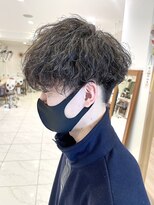 アッシュ 浦安店(Ash)&nbsp;2wayパーマスタイル波巻きスパイラルパーママッシュツーブロック