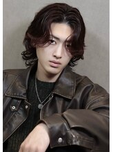 リア(Li'a)&nbsp;メンズボブ×グランジパーマ×ニュアンスサーフ