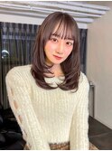 直樹/顔周りローレイヤー/ミディアムレイヤー/ハッシュカット