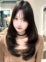 マインバイアフロートギンザ(MYNE by AFLOAT GINZA)&nbsp;韓国レイヤー/ロングレイヤー/顔周りレイヤー/ハッシュカット