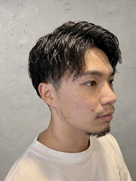 ワンワンオー バーバーショップ 長浜店(@110 BARBER SHOP) パートウェービースタイル