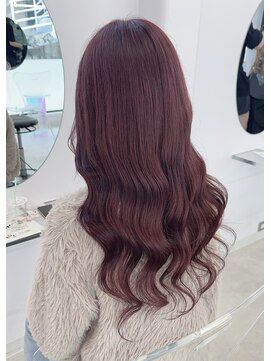 フウ(fuh) ピンクブラウン/ピンクカラー/ブラウンカラー/ロング