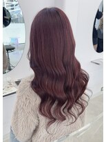 フウ(fuh) ピンクブラウン/ピンクカラー/ブラウンカラー/ロング
