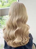 サラジュ 仁川店(SARAJU) 【ブリーチ特化】 ブリーチありWカラー×ハイトーンベージュ