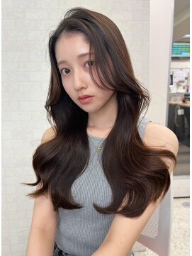 フォルテ 城北店 かきあげバング さらつやロングスタイル