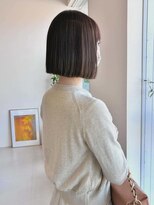 アソビ ヘア ラボ(Asobi hair lab)&nbsp;柔らかさとラインの美しさにこだわったミニボブ