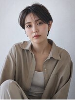 フルショウ アシヤ(FURUSHO ASHIYA) ハンサムショート大人ショートヘア シースルーバング