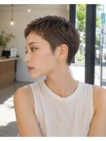 バグズ(Baguz)&nbsp;大人美人丸みハンサムベリーショート小顔シルエット
