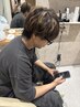 デザインブリーチ+うる艶ケアカラー