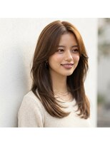 アーサス ヘアー デザイン 石岡店(Ursus hair Design by HEADLIGHT) 大人の抜け感◎ナチュラルレイヤーミディ 30代40代50代