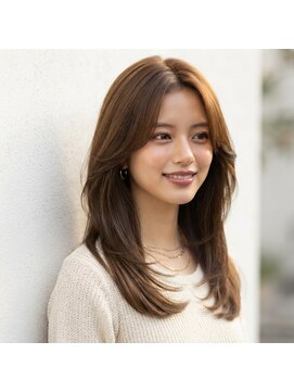 アーサス ヘアー デザイン 石岡店(Ursus hair Design by HEADLIGHT) 大人の抜け感◎ナチュラルレイヤーミディ 30代40代50代