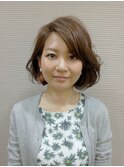 大人可愛いパーマスタイル