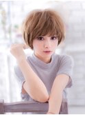 【hair make Marge】ふんわりチークラインショート