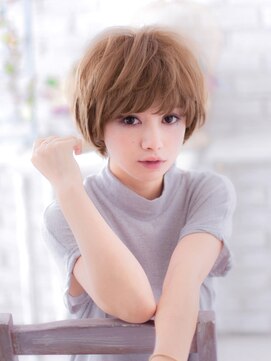 マルジュ(Marge) 【hair make Marge】ふんわりチークラインショート