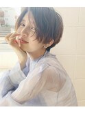 前下がりクール＋柔らかさのあるショート【juurii 菊地真理恵】