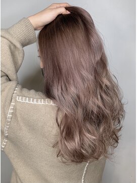 テダ(Te'Da) ピンクベージュ　グラデーション