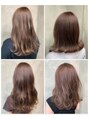 サロンドミルク 原宿(salon de MiLK) ブリーチしても派手になり過ぎないナチュラルハイトーンも得意♪
