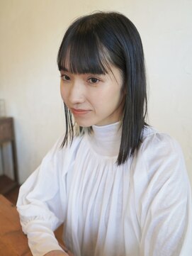 ハナレ(hanare) 抜け感鎖骨ミディ