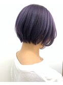 ツヤツヤバイオレットショート