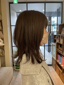 クローゼット 新宿(closet) イメチェンチェリーブラウン[髪質改善/ヘッドスパ白髪染め/新宿]