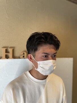 ヘアー サロン ハレ(Hair Salon Ha Le) ツーブロックセンターパート