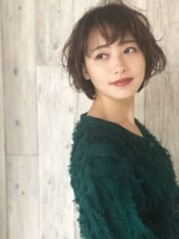 ヘアースパ ナチュラルビューティーサロン(Hair Spa natural beauty salon)の写真/<南郷7丁目/駐車場有>赤みの少ないカラーで、透明感と艶のある上品な仕上がりへ。