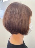 大人可愛い似合わせカット◎ピレンジ×切りっぱなしハニボブ