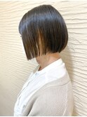 【morio】札幌ショートボブ　切りっぱなし