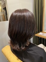 ムーン(moon) #美髪のススメ#ネビージュ#大人かわいいヘア#こなれミディ