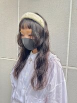 ロカ 表参道(loka)&nbsp;スパイラルパーマ/ロング[表参道/ブリーチ/ハイライト]Mai