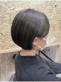 耳掛け◎ショートボブ