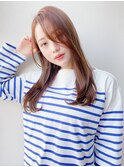 [K-two青山]ワンカール/ショコラベージュ/ラフロング[表参道]