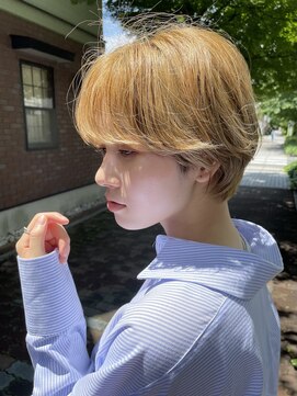 ウル 名古屋栄(ulu) マッシュショート大人かわいい