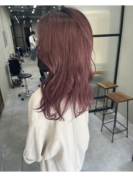 フェリア 松山(Feria) 【Feria松山】白石の美髪ピンク☆