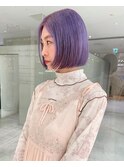 purple bob