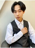 20代30代40代メンズアップバング清潔感爽やかビジカジ