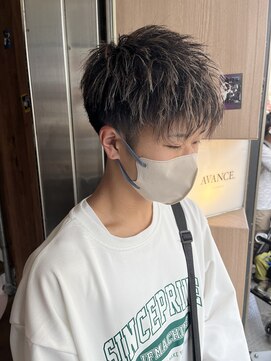 アヴァンス 天王寺店(AVANCE.) 【松元担当】メッシュキャップ×メンズブリーチ