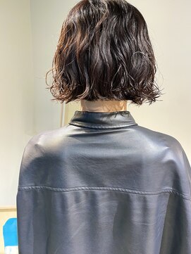 エト 梅田(eto) ボブのぽてっとパーマ