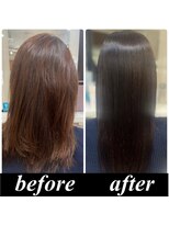 ウィル ボッサ 御茶ノ水 神保町(WILL bossa)&nbsp;【美髪整形】異次元髪質改善☆シルク酸性ストレート×カラー