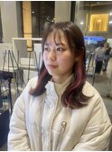 《加賀詩織》イヤリングカラー ピンク